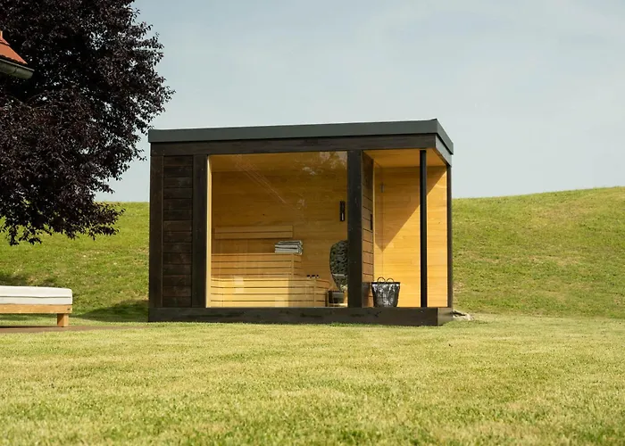 An Der Suedsteirischen Weinstrasse Gamlitz - Idyllisches Ferienhaeuschen Im Naturparadies Mit Grossem Whirlpool & Panoramasauna
