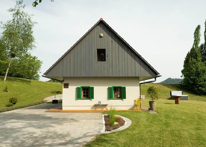 Tatil Evi An Der Suedsteirischen Weinstrasse Gamlitz - Idyllisches Ferienhaeuschen Im Naturparadies Mit Grossem Whirlpool & Panoramasauna Zgornja Kungota